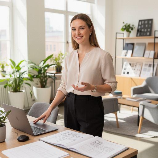 Przykład otwartej przestrzeni biurowej z miejscami do odpoczynku i relaksu.